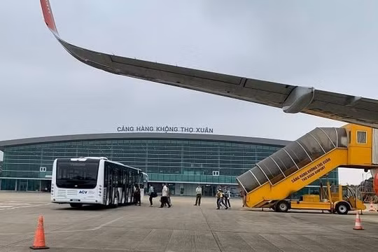 Siết chặt quản lý thiết bị bay không người lái khu vực Cảng Hàng không Thọ Xuân