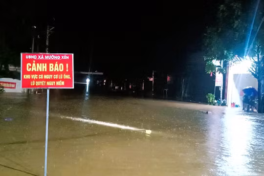 Cảnh báo đợt lũ mới trên diện rộng từ Thanh Hóa đến Nghệ An