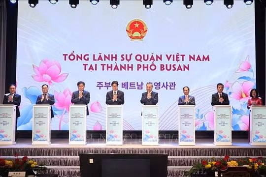 Tổng Bí thư Tô Lâm dự Lễ ra mắt Tổng Lãnh sự quán Việt Nam tại Busan, Hàn Quốc