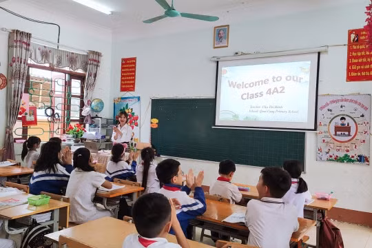 Hướng tới đưa tiếng Anh trở thành ngôn ngữ thứ hai trong trường học