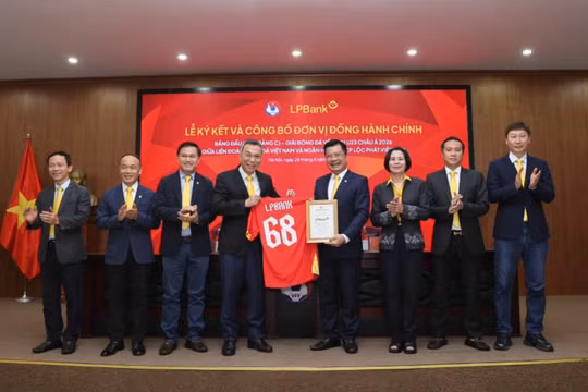 LPBank đồng hành cùng U23 Việt Nam tại bảng C vòng loại U23 châu Á 2026