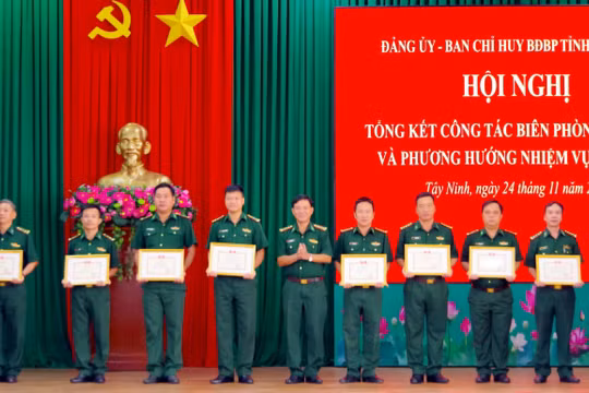Bộ đội Biên phòng Tây Ninh làm tốt công tác xây dựng biên giới hòa bình, hữu nghị, hợp tác và phát triển