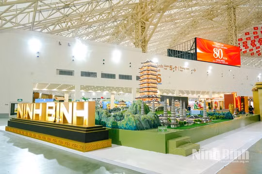 Ninh Bình sẵn sàng cho Lễ khai mạc Triển lãm 80 năm Thành tựu Đất nước