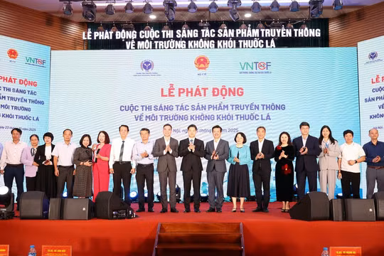 Phát động cuộc thi truyền thông về môi trường không khói thuốc lá