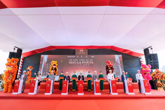Hệ sinh thái đầu tư SGO Group khởi công khu nhà ở kiểu mẫu đồng bộ đầu tiên tại Phúc Thọ Hà Nội - SGO La Porta Phúc Thọ – cánh cửa vàng son mở ra biểu tượng mới cho vùng Tây Hà Nội