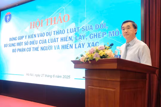 Thứ trưởng Trần Văn Thuấn: Quy trình đăng ký hiến tạng còn phức tạp, khó tiếp cận với đa số người dân