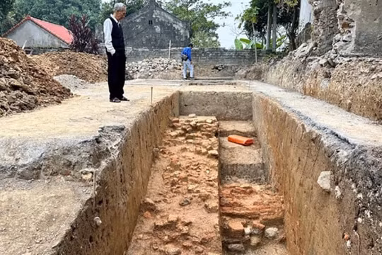Mở rộng khai quật khảo cổ tường Thành Dền ở Ninh Bình