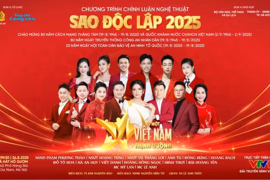 'Vì một Việt Nam thịnh vượng': Chương trình truyền hình nghệ thuật đặc biệt kỷ niệm 80 năm Quốc khánh