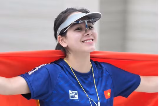 Trịnh Thu Vinh lọt danh sách 10 xạ thủ hàng đầu thế giới