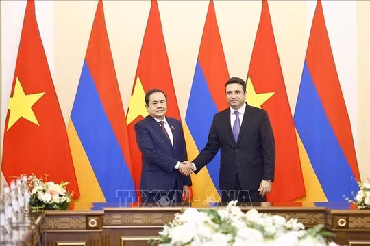 Việt Nam luôn coi trọng quan hệ hữu nghị truyền thống tốt đẹp với Armenia