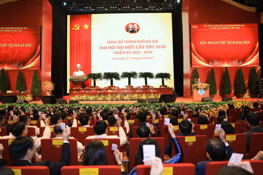 Đại hội Đảng bộ TP Hà Nội nhiệm kỳ 2025 - 2030 họp phiên trù bị