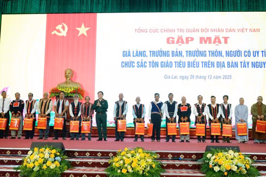 Đại tướng Nguyễn Trọng Nghĩa: Củng cố “thế trận lòng dân” từ đội ngũ già làng, người có uy tín