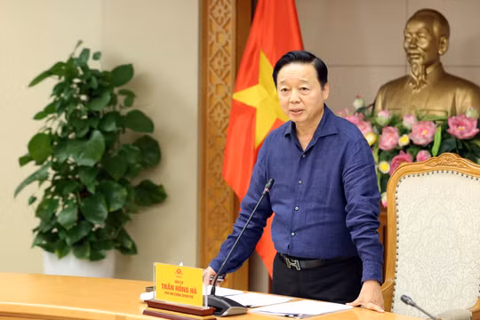 Phó Thủ tướng Trần Hồng Hà: Bão số 11 hết sức nguy hiểm, là 'thiên tai chồng thiên tai'
