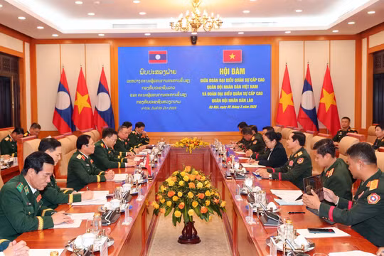 Hợp tác quốc phòng Việt Nam - Lào ngày càng đi vào chiều sâu, thiết thực