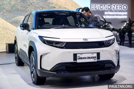 SUV điện cỡ nhỏ Toyota Urban Cruiser EV ra mắt thị trường Đông Nam Á