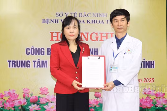 Thành lập Trung tâm Bảo vệ sức khỏe cán bộ tỉnh Bắc Ninh