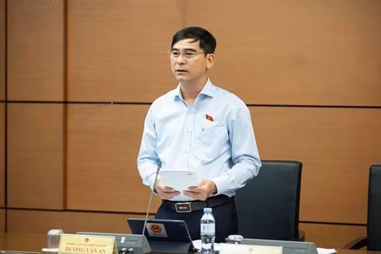 Cho thôi làm nhiệm vụ đại biểu Quốc hội khóa XV đối với ông Dương Văn An