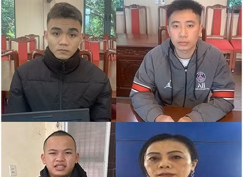 Bắt 4 đối tượng hoạt động cho vay lãi nặng trên 500% ở Quảng Bình