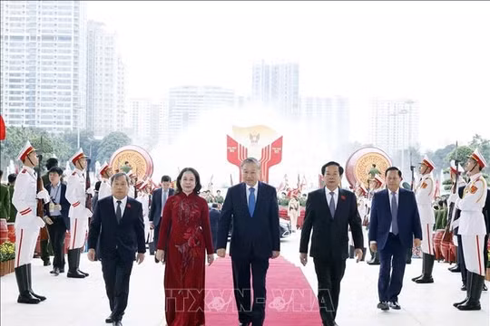 Tổng Bí thư Tô Lâm và Chủ tịch nước Lương Cường dự khai mạc Đại hội Thi đua yêu nước toàn quốc lần thứ XI