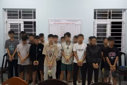 Khởi tố 16 đối tượng trong vụ ẩu đả bằng đao kiếm tại Lâm Đồng