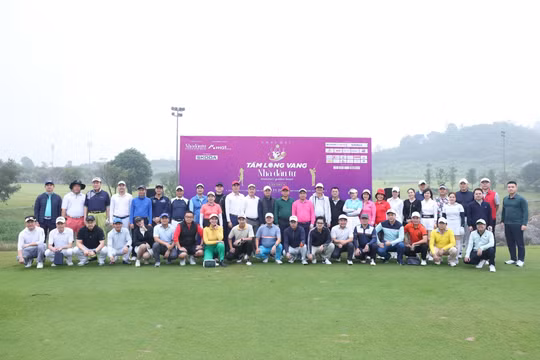 Khoảnh khắc ấn tượng tại giải golf 'Tấm lòng vàng Nhà đầu tư' lần thứ 4