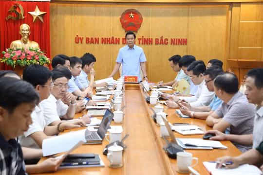 Bắc Ninh: Tạm dừng các cuộc họp, hội nghị, tập trung chỉ đạo ứng phó bão số 9