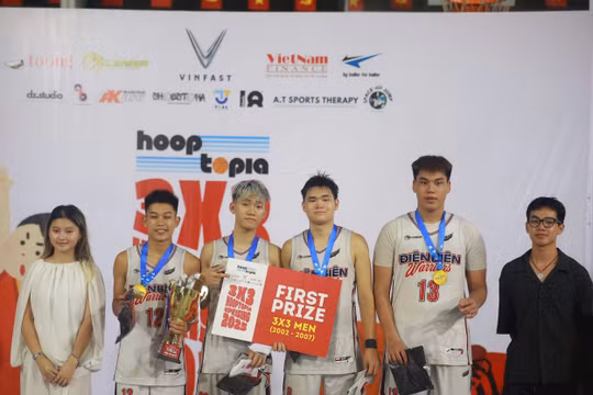 3X3 HoopTopia Uprising 2025: Bùng nổ tinh thần thể thao trẻ dịp Quốc khánh 2/9