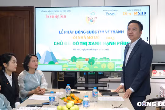 Phát động cuộc thi vẽ tranh 'Ngôi nhà mơ ước' 2025