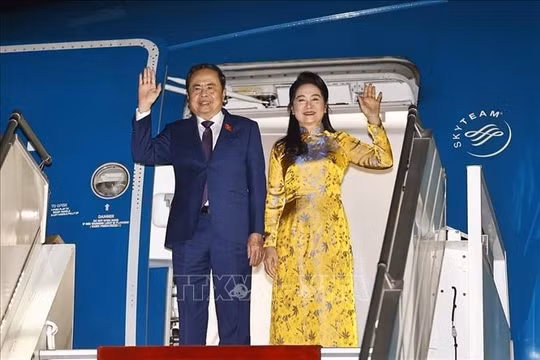 Chủ tịch Quốc hội Trần Thanh Mẫn và Phu nhân bắt đầu thăm chính thức Armenia