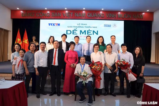 Giải thưởng Dế Mèn 2025: Tôn vinh dòng chảy nghệ thuật vì thiếu nhi