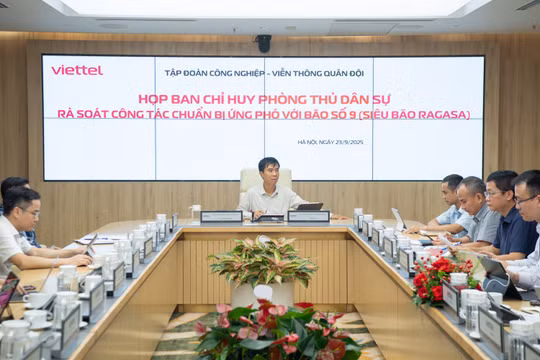 Viettel: Chắc chắn duy trì mạng lưới trong và sau bão Ragasa