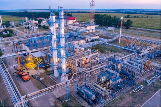 Sản lượng khí đốt của Ukraine giảm 40% do thiệt hại về cơ sở hạ tầng