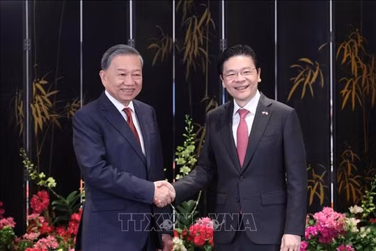 Việt Nam – Singapore nâng cấp quan hệ lên Đối tác Chiến lược toàn diện