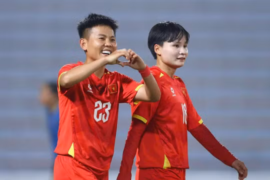 Tuyển nữ Việt Nam toàn thắng vòng loại, chính thức góp mặt tại Asian Cup 2026