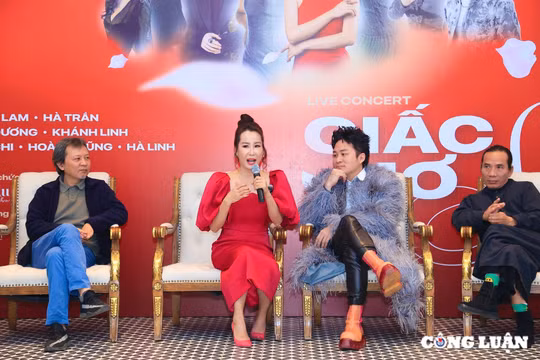 Nhạc sĩ Giáng Son họp báo ra mắt Live concert 'Giấc mơ Sol'