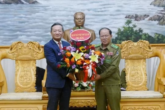 Quan hệ Lào - Việt Nam sẽ tiếp tục phát triển đi vào chiều sâu, ngày càng đơm hoa kết trái