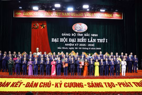 Danh sách Ban Thường vụ Tỉnh ủy Bắc Ninh nhiệm kỳ 2025 - 2030