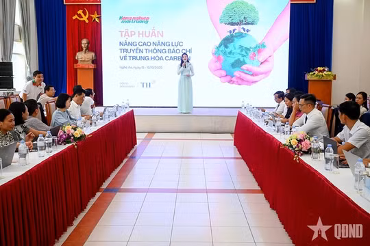 Nghệ An nâng cao sức mạnh truyền thông báo chí cho chiến lược phát triển xanh