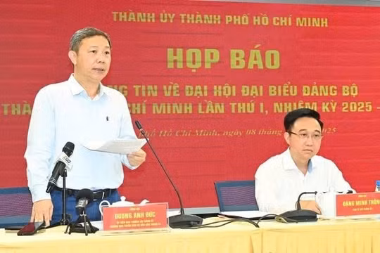 550 đại biểu dự Đại hội Đảng bộ TP. Hồ Chí Minh