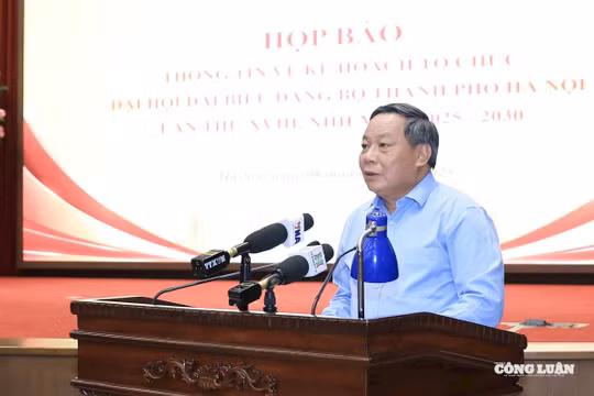 Hà Nội đưa thành tố 'Hạnh phúc' vào chủ đề Đại hội Đảng bộ Thành phố lần thứ XVIII