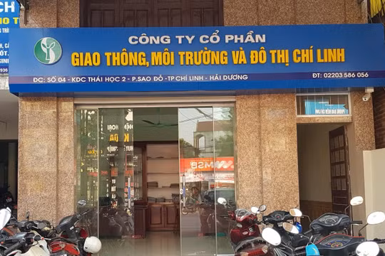 Phát hiện nhiều thiếu sót tại Công ty Cổ phần Giao thông, Môi trường và Đô thị Chí Linh