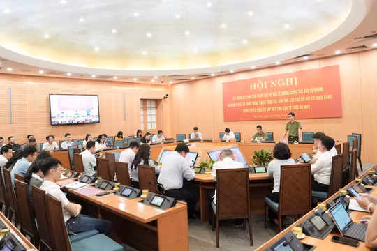 Hà Nội tăng cường bảo vệ bí mật nhà nước, an ninh mạng trong sắp xếp bộ máy