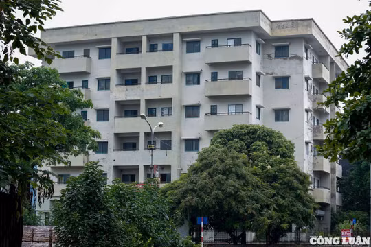 Khu tái định cư Kiều Mai xuống cấp, nhiều hạng mục bị bỏ hoang