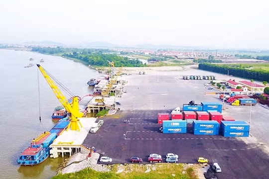 Mở cảng cạn Tân Chi giai đoạn 1 với diện tích gần 82.000 m2
