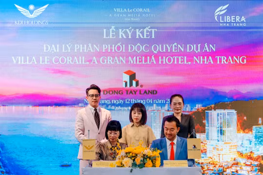 KDI Holdings công bố 2 nhà phân phối độc quyền của Villa Le Corail, A Gran Meliá Hotel