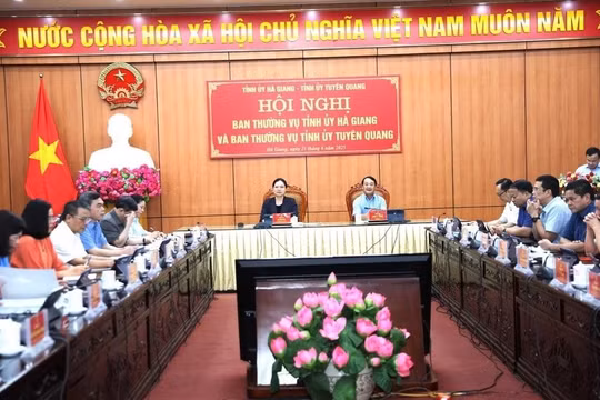 Hà Giang, Tuyên Quang thống nhất nội dung then chốt chuẩn bị hợp nhất tỉnh