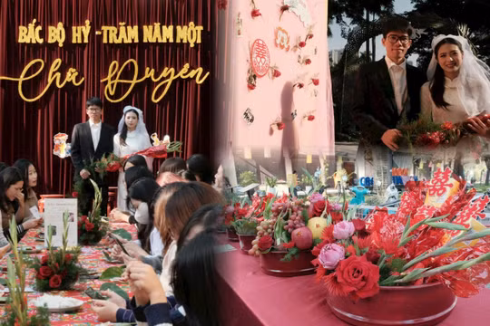 Gen Z ‘đánh thức’ tinh hoa lễ cưới Bắc Bộ xưa qua dự án văn hóa sáng tạo
