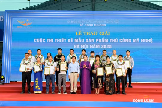 Vinh danh những sáng tạo trẻ trong thủ công mỹ nghệ Hà Nội