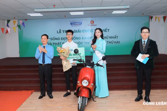 Tạp chí điện tử Giáo dục Việt Nam trao giải cuộc thi viết 'Sống đẹp - Sống xanh': Sân chơi ý nghĩa cho các cây bút nhí