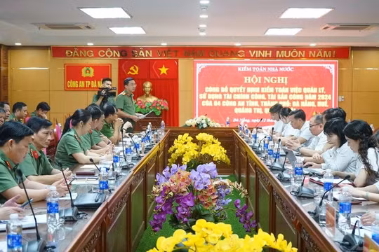 Triển khai kiểm toán tại Công an 9 tỉnh, thành phố